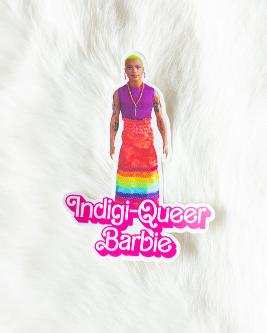 Indigi-Queer Doll Sticker