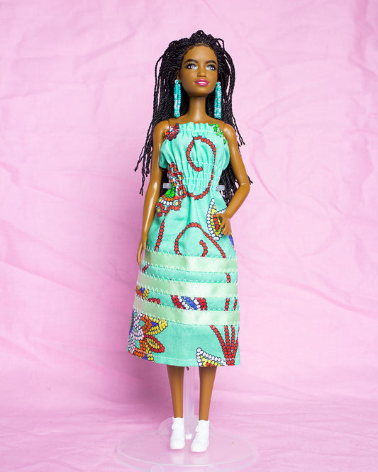 Indigenous Barbie Lunch Bag – MarysaJoysCreations