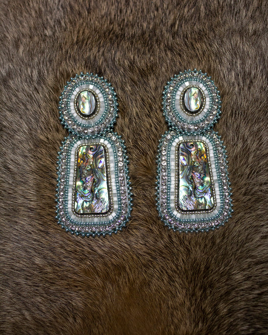 Abalone 3-in-1 Earrings