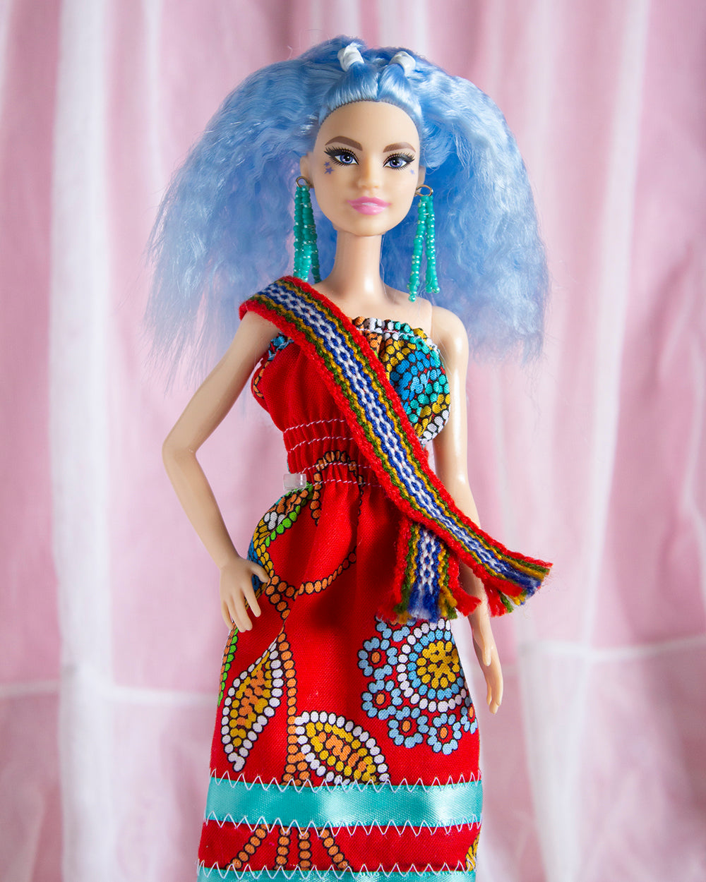 Doll #65 Blue Hair Metis