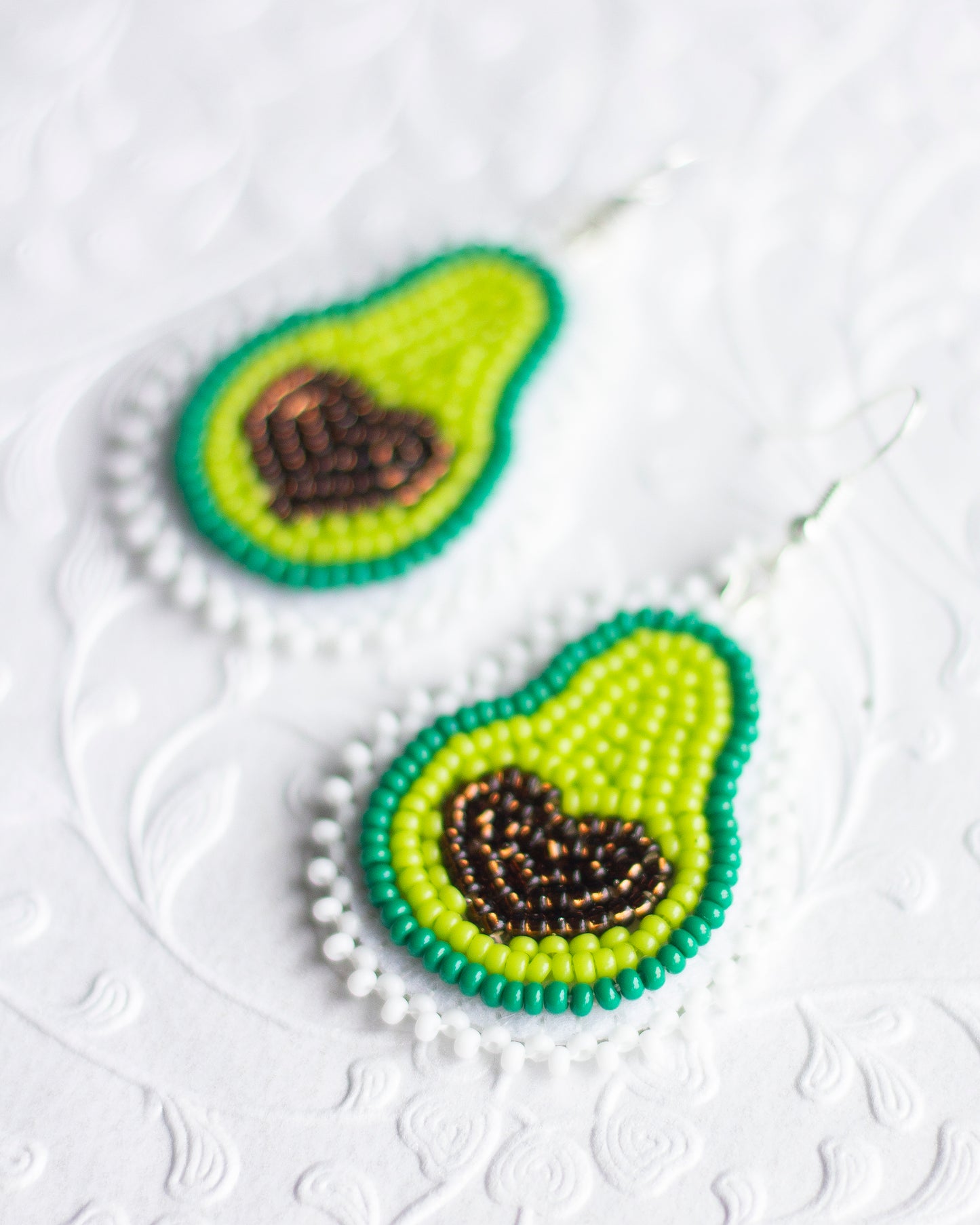 Mini Avocado Earrings