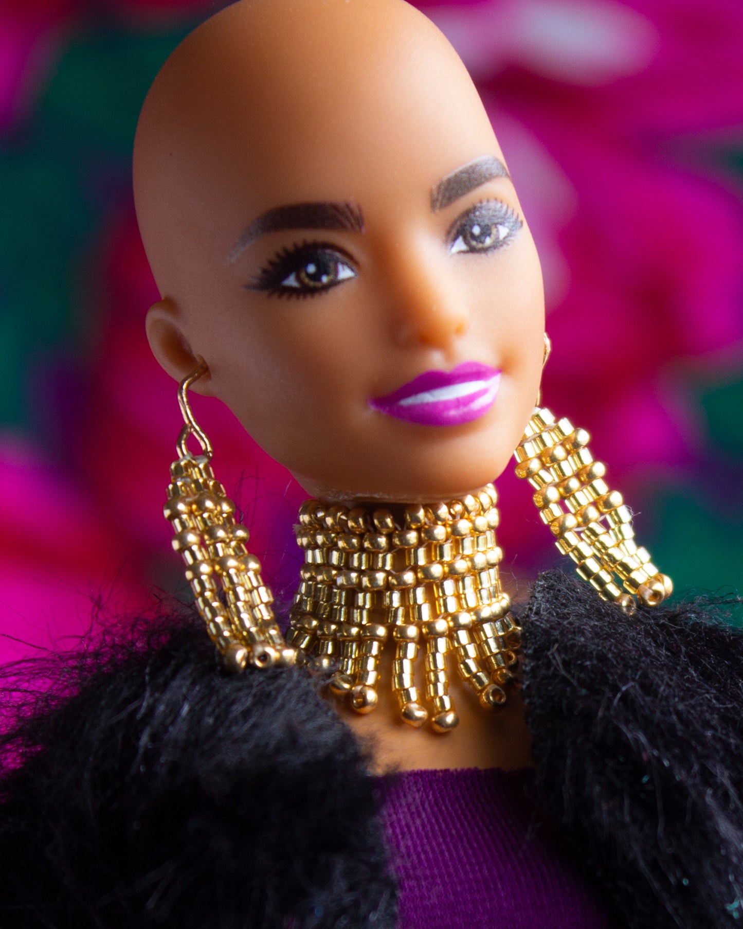 Doll #2 Bald & Boujee Auntie