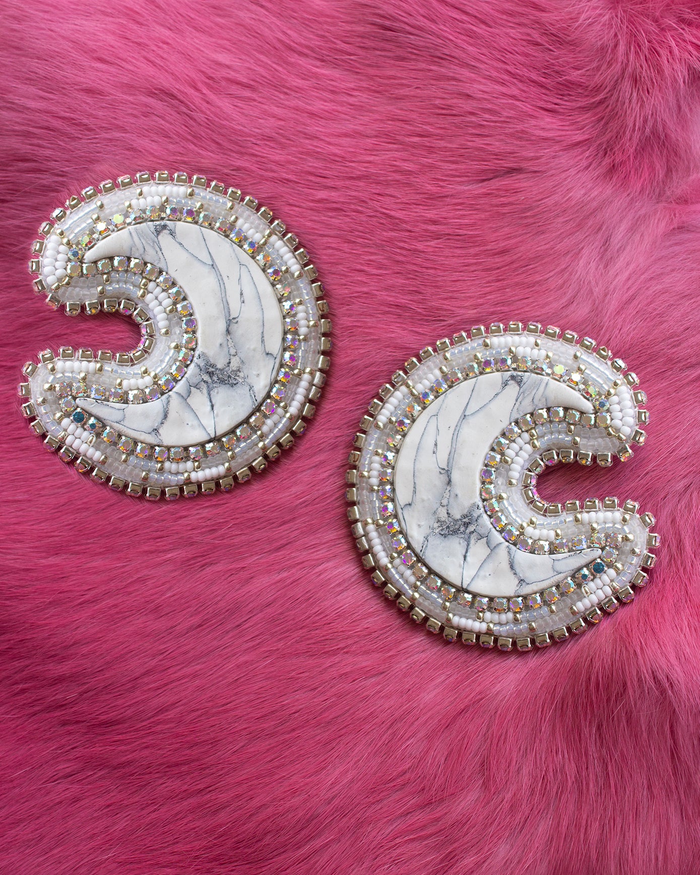 Glamour Moon Earrings