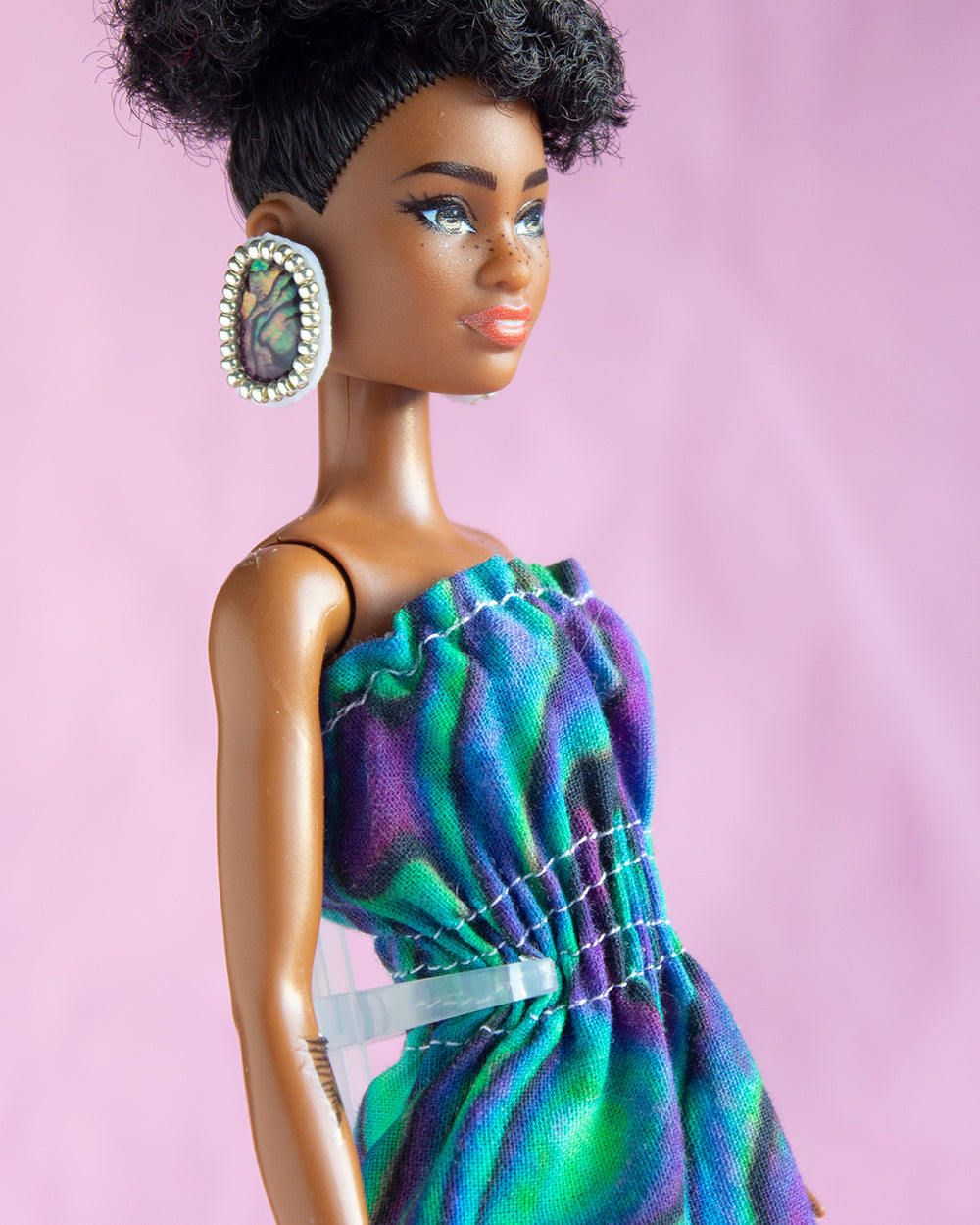 Doll #52 Afro-Indigenous Gal in Abalone