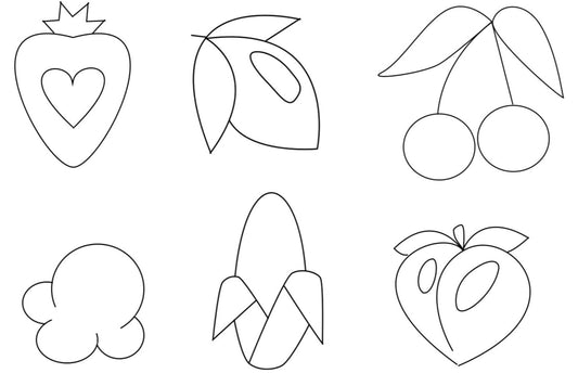 Fruit & Veggie Beading Patterns